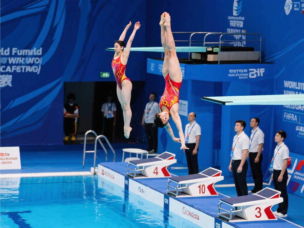 中国跳水队闪耀世界杯总决赛,今日豪取5金! 中国跳水队闪耀世界杯总决赛,今日豪取5金!